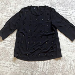 Woman’s Alfani Black Dress Top